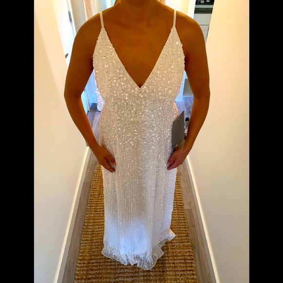 ASOS size 8 bridal dress
